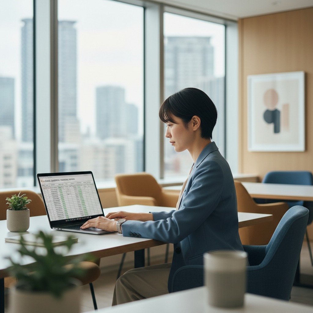 外資系企業の経理転職のイメージ