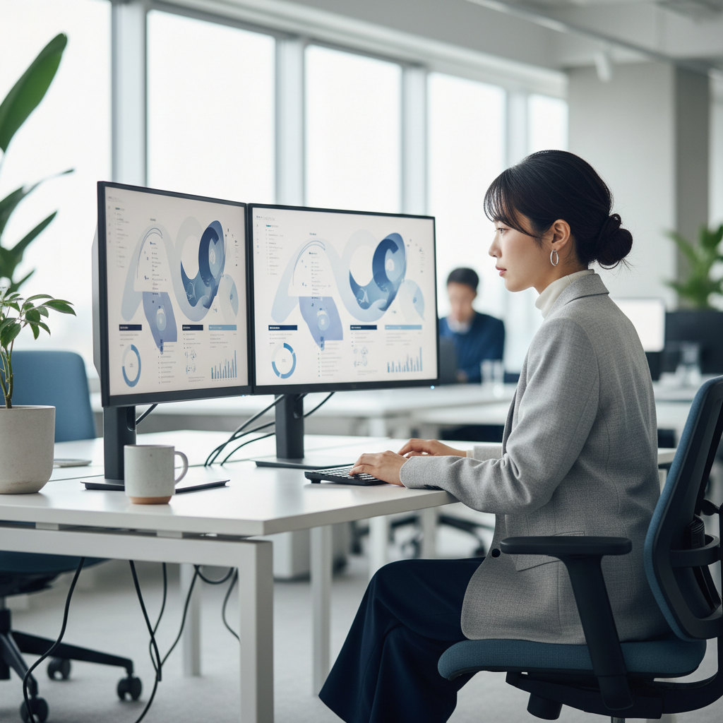 IT・SaaS企業でクラウド会計システムを活用する経理担当者