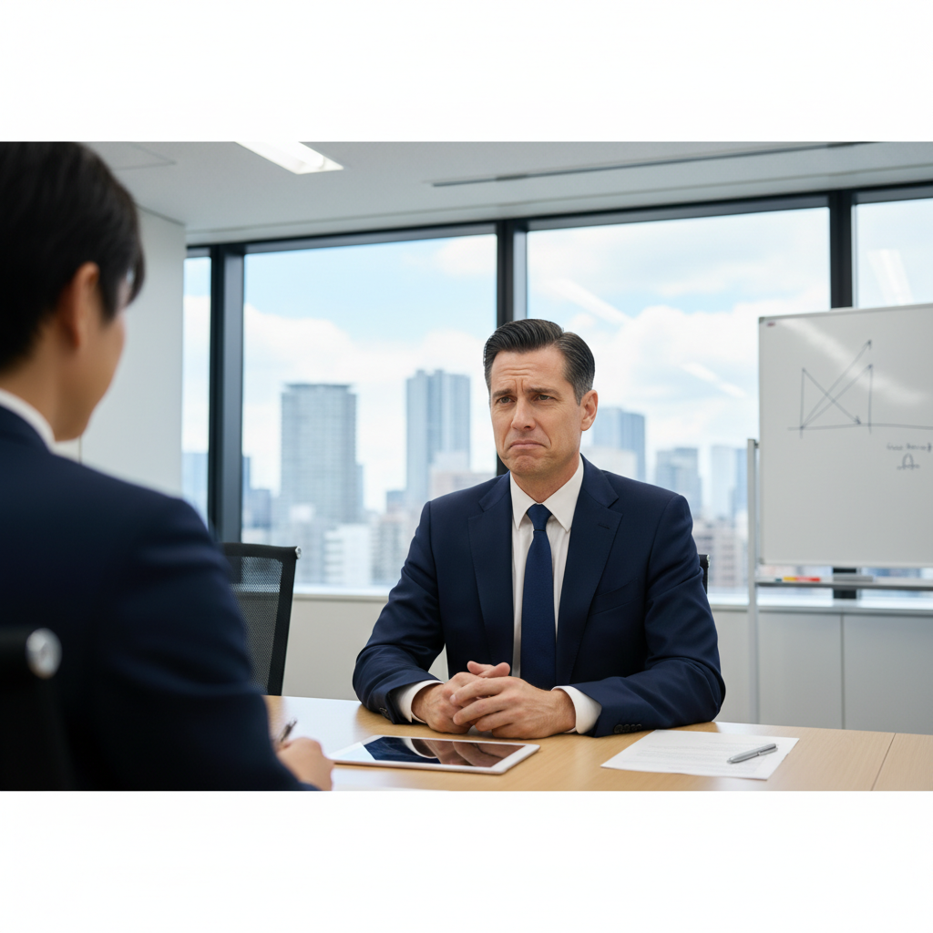 NG自己PRに困る面接官のイメージ