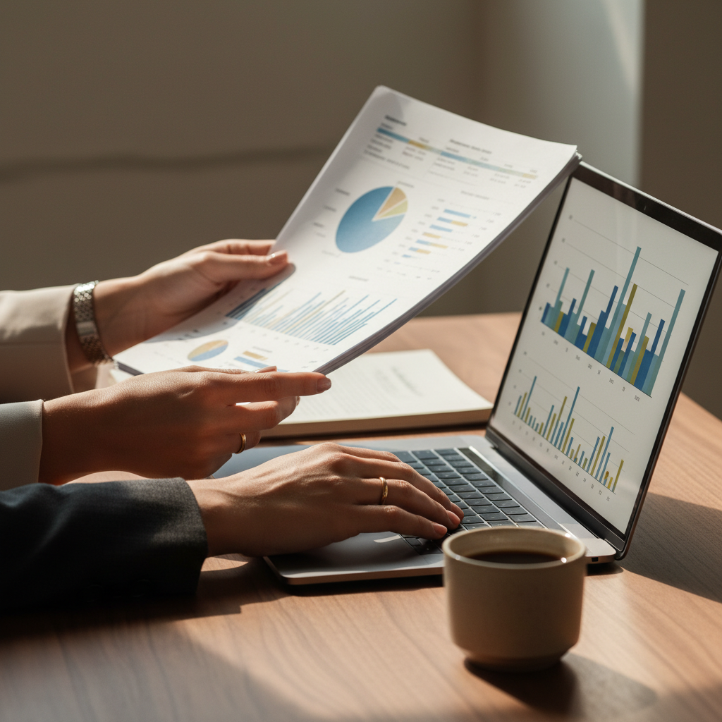 SAP経理の年収相場と財務データ分析シーン