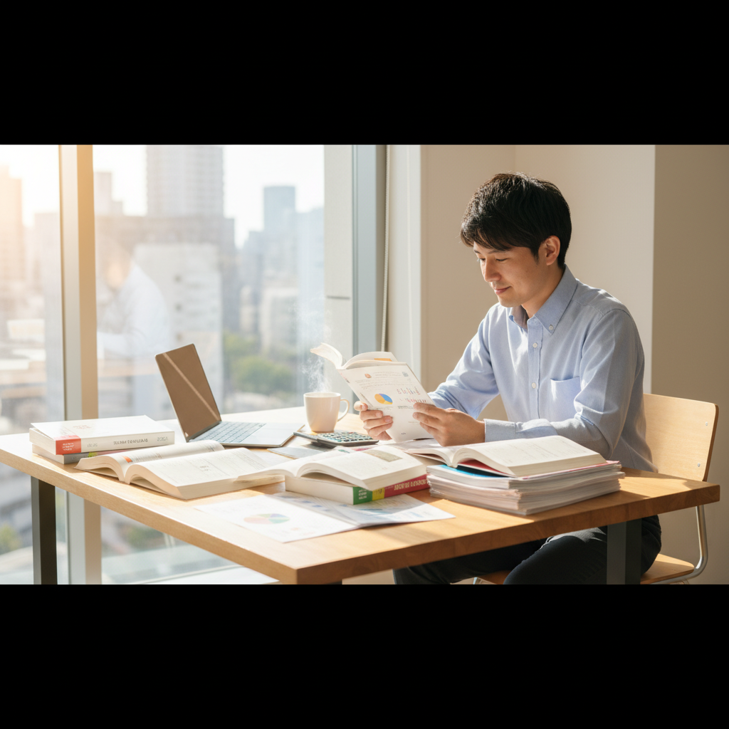 経理スキルと資格取得のイメージ