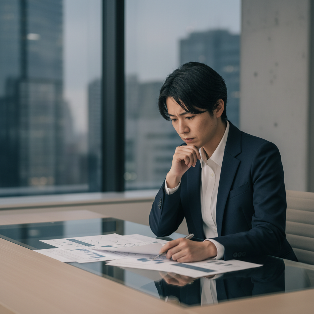 経理転職で後悔するパターンを検討する経理担当者