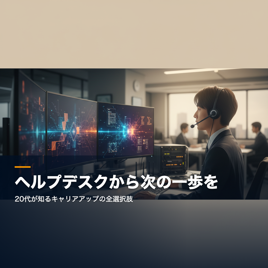 ヘルプデスク 転職 キャリアアップ