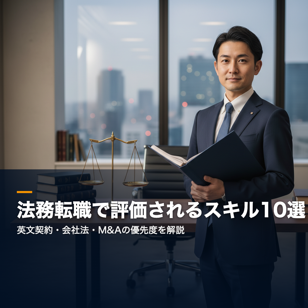 法務 スキル 転職で評価される10スキルのアイキャッチ