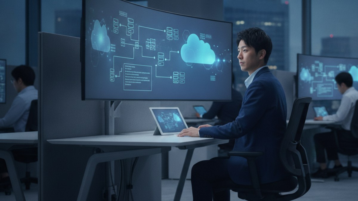 AWSとAzureのクラウド構成を扱うエンジニア