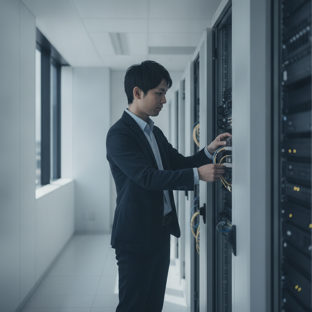ネットワークエンジニアの転職を検討する社内SE候補者