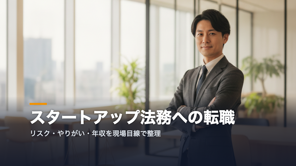 スタートアップ法務への転職