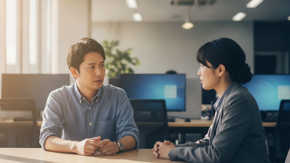 情シスの面接の特徴を示すイメージ