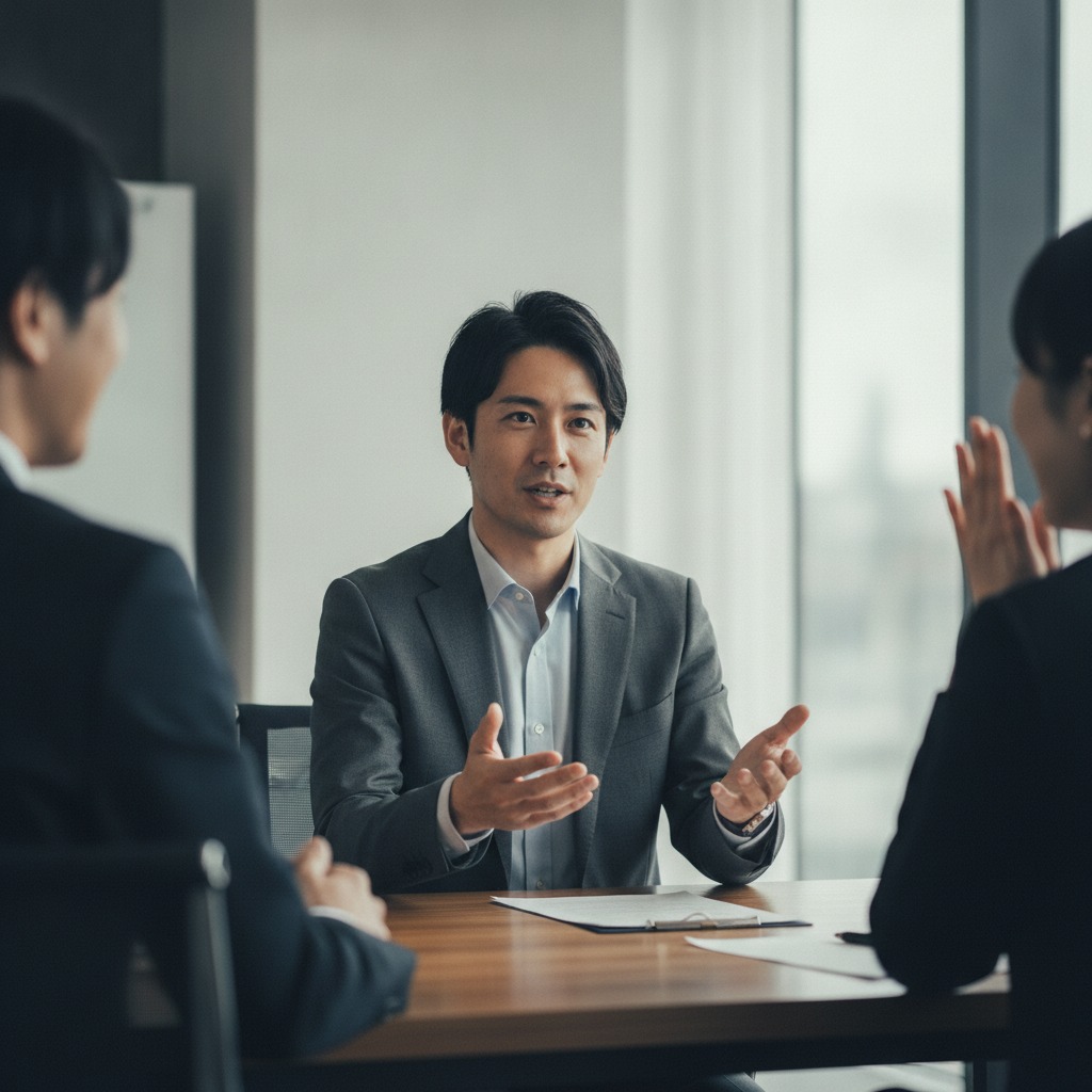 法務 転職 内定｜面接で事業貢献を語る場面