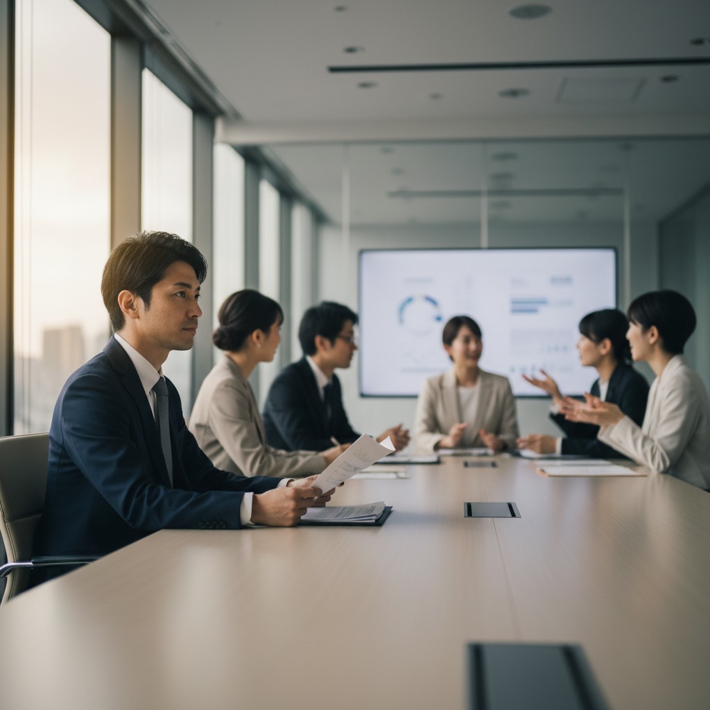 法務担当者 オフィス 孤立 イメージ