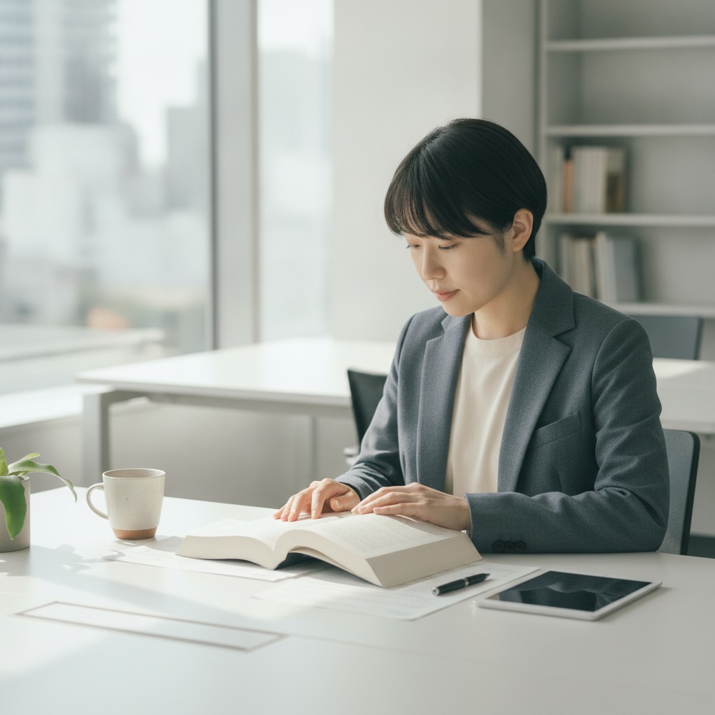 資格を学ぶ法務担当者