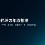 経理の年収相場|平均・年代別・役職別データと転職で上げる方法【2026】 keiri-nenshu-data-eyecatch-2026-v2
