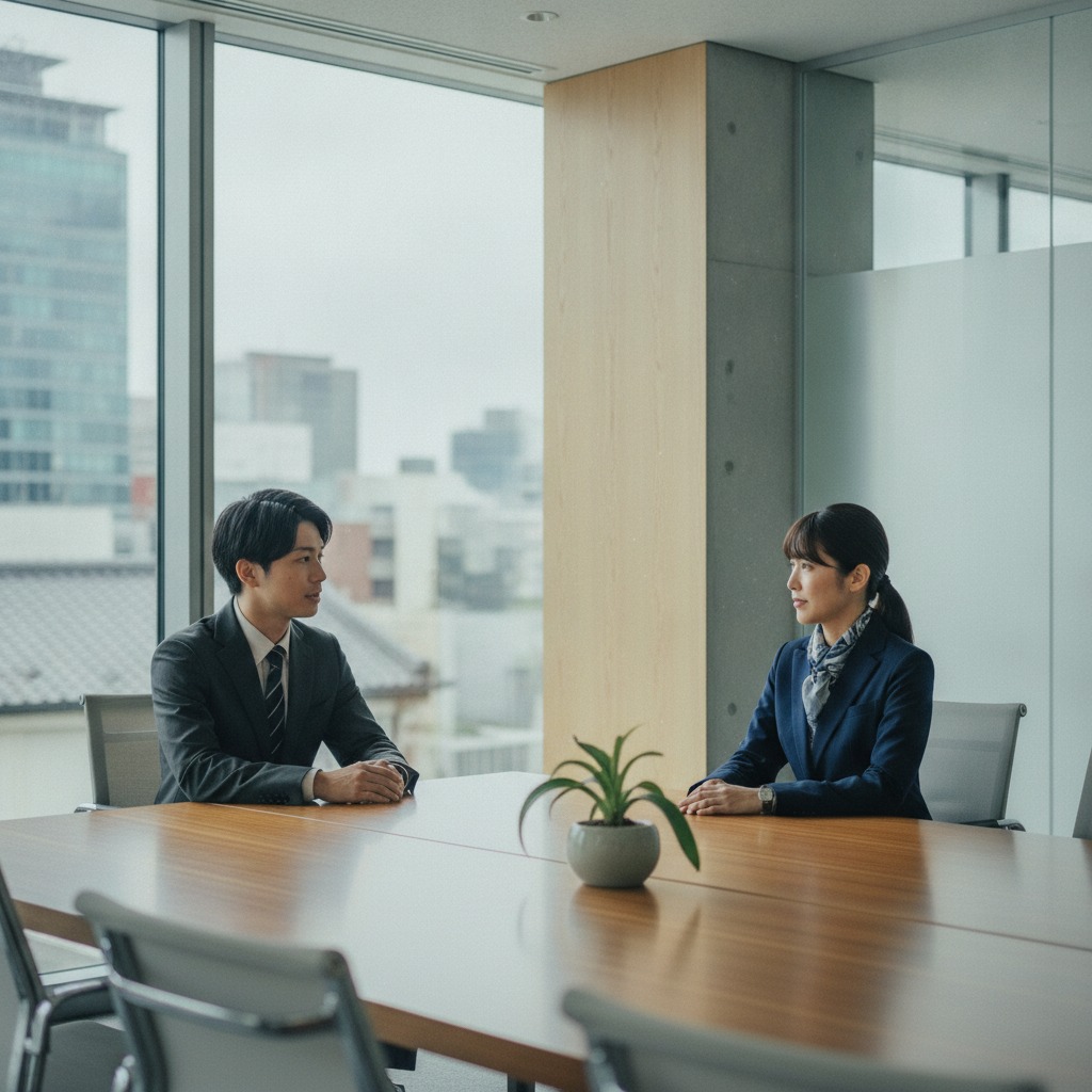 情シス転職の面接で応用情報を活かす場面のイメージ